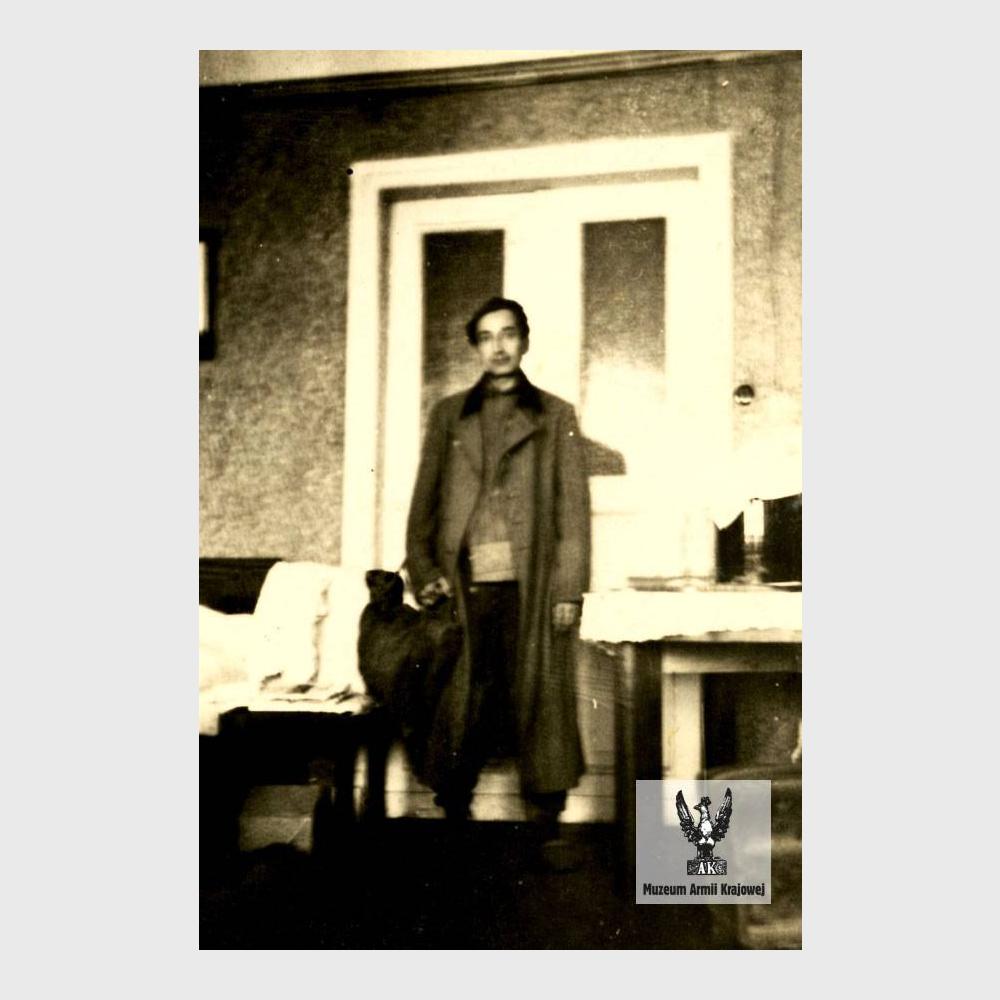 Emil Fieldorf po powrocie z zesłania, 1947