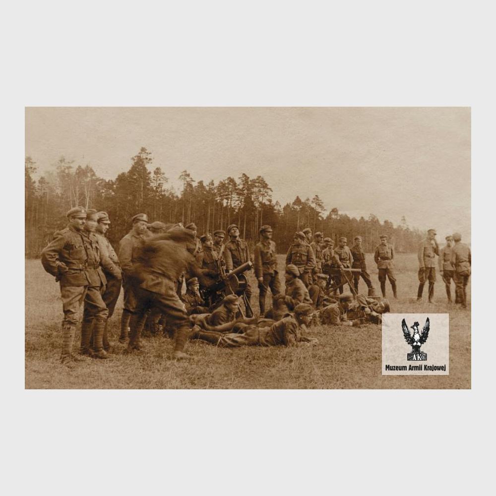 Kompania karabinów maszynowych, 1916