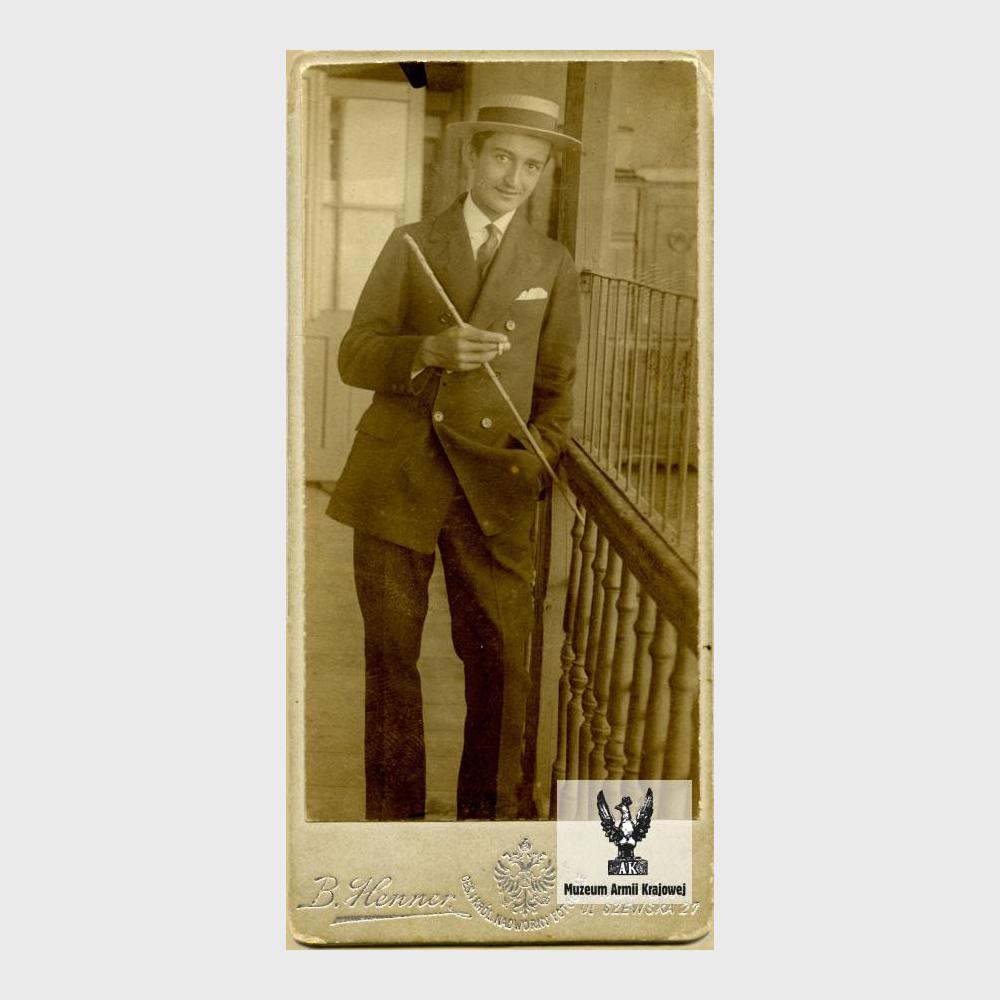 Emil Fieldorf, Kraków, przed 1914