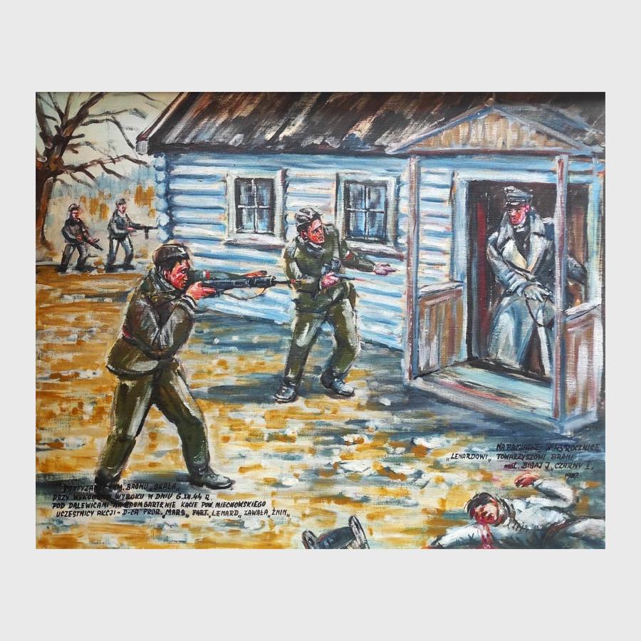 Jerzy Bigaj, Wykonanie wyroku pod Dalewicami przez partyzantów Baonu Skała, 1987