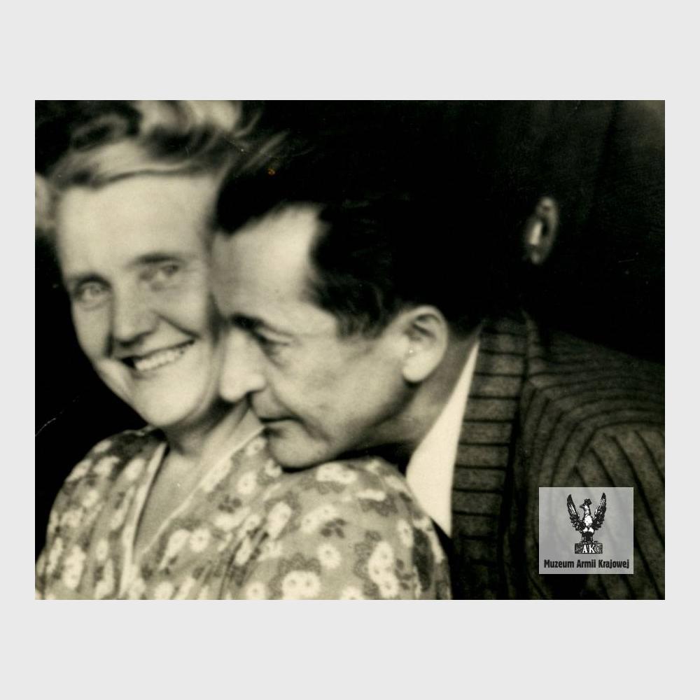 Janina i Emil Fieldorf, 1950